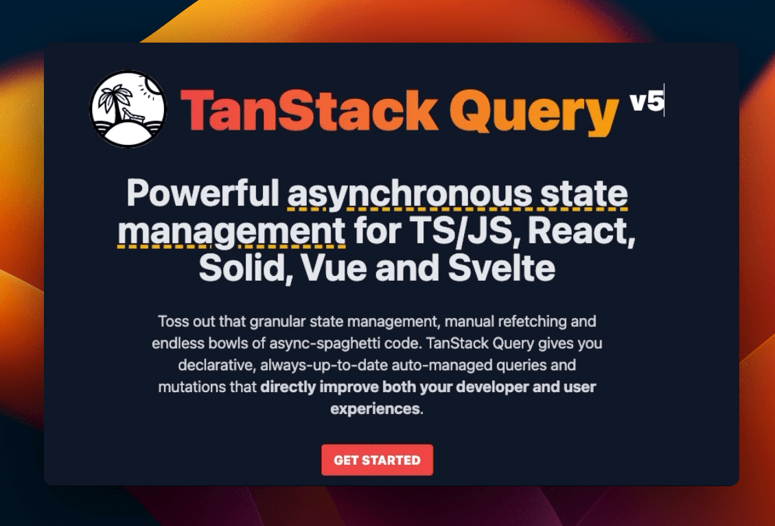 TanStackQuery v5